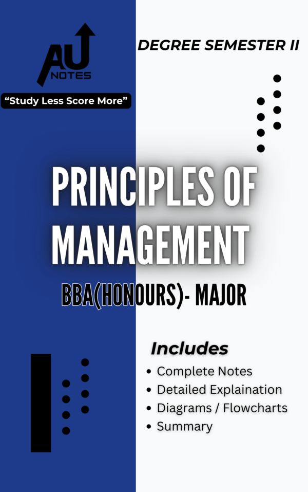 Principles of Management