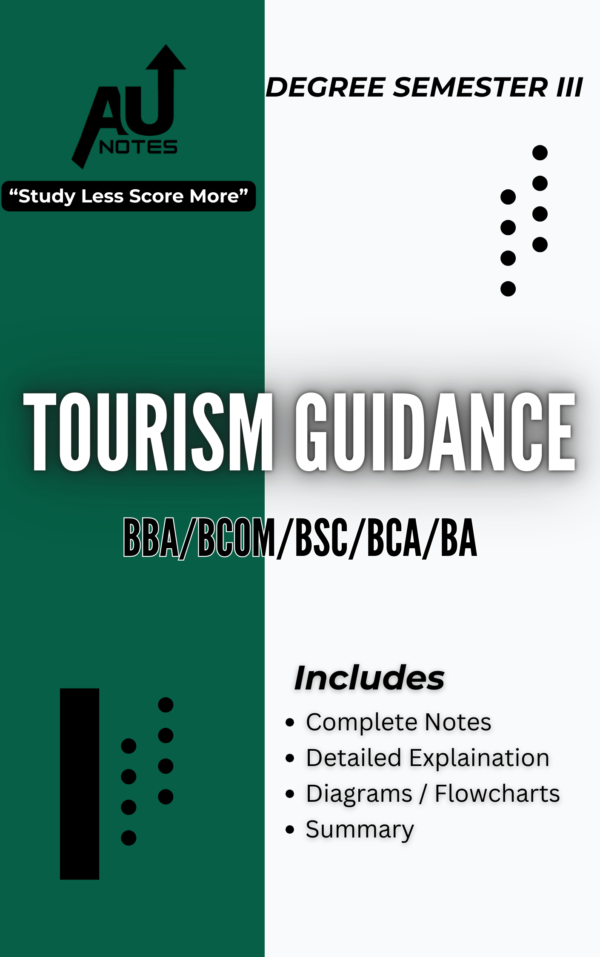 Tourism Guidance